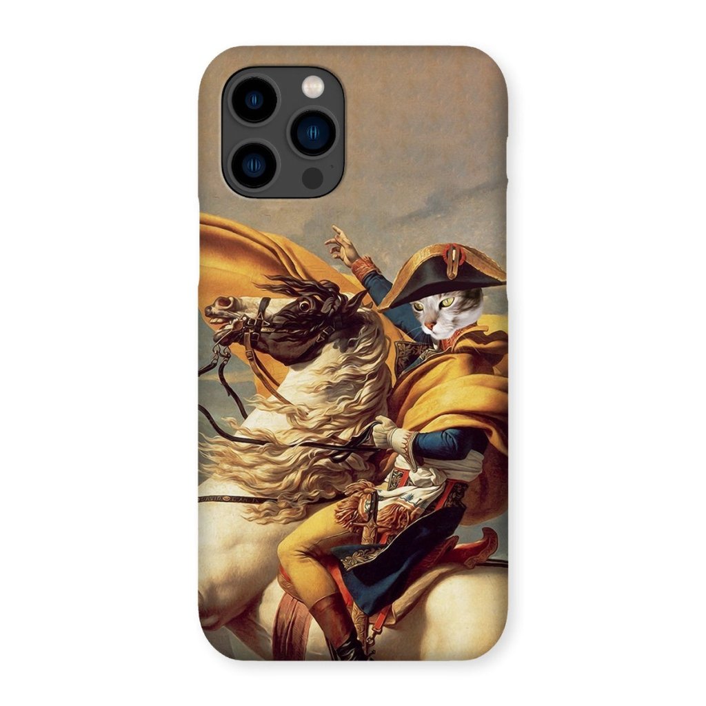 The Napoleon: Custom Pet Phone Case - Paw & Glory - Dog Portraits - Pet Portraits