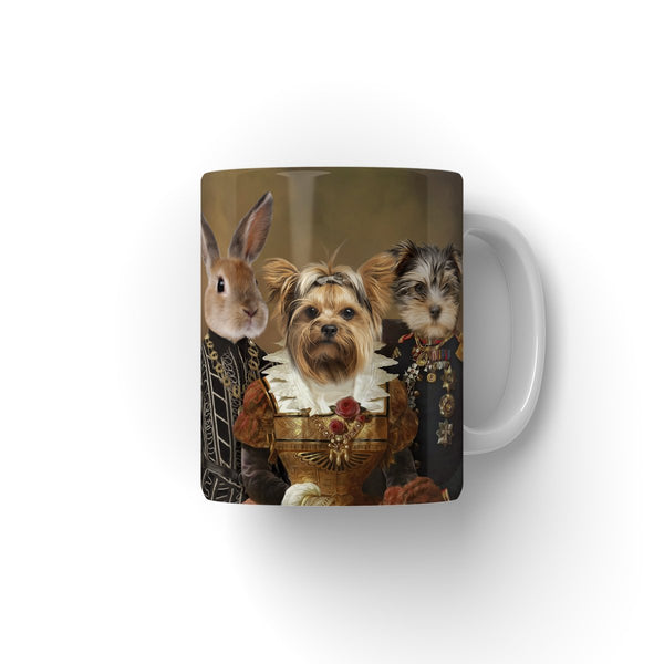 The Nobles: Custom Pet Coffee Mug | royal pet portrait | Paw & Glory