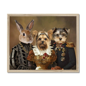 The Nobles: Custom Pet Portrait - Paw & Glory - Dog Portraits - Pet Portraits