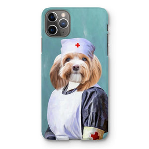 The Nurse: Custom Pet Phone Case - Paw & Glory - Dog Portraits - Pet Portraits