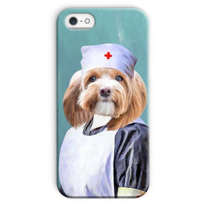 The Nurse: Custom Pet Phone Case - Paw & Glory - Dog Portraits - Pet Portraits