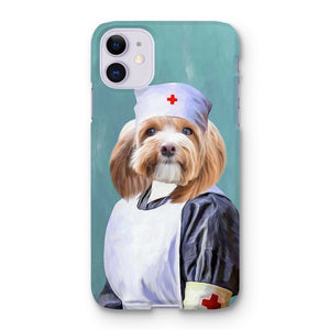 The Nurse: Custom Pet Phone Case - Paw & Glory - Dog Portraits - Pet Portraits