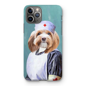 The Nurse: Custom Pet Phone Case - Paw & Glory - Dog Portraits - Pet Portraits