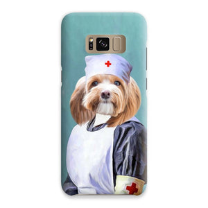 The Nurse: Custom Pet Phone Case - Paw & Glory - Dog Portraits - Pet Portraits