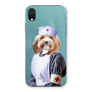 The Nurse: Custom Pet Phone Case - Paw & Glory - Dog Portraits - Pet Portraits