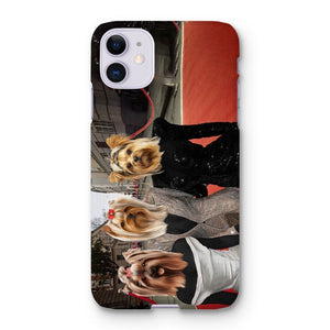 The Pawdashians: Custom Pet Phone Case - Paw & Glory - Dog Portraits - Pet Portraits