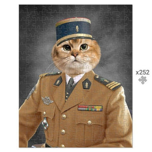The Pipe Major: Custom Pet Puzzle - Paw & Glory - Dog Portraits - Pet Portraits