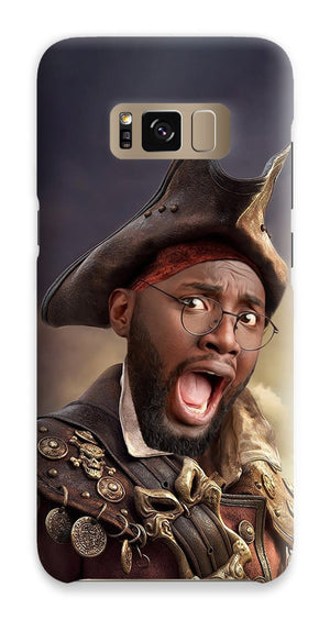 The Pirate: Custom Hooman Phone Case - Paw & Glory - Dog Portraits - Pet Portraits