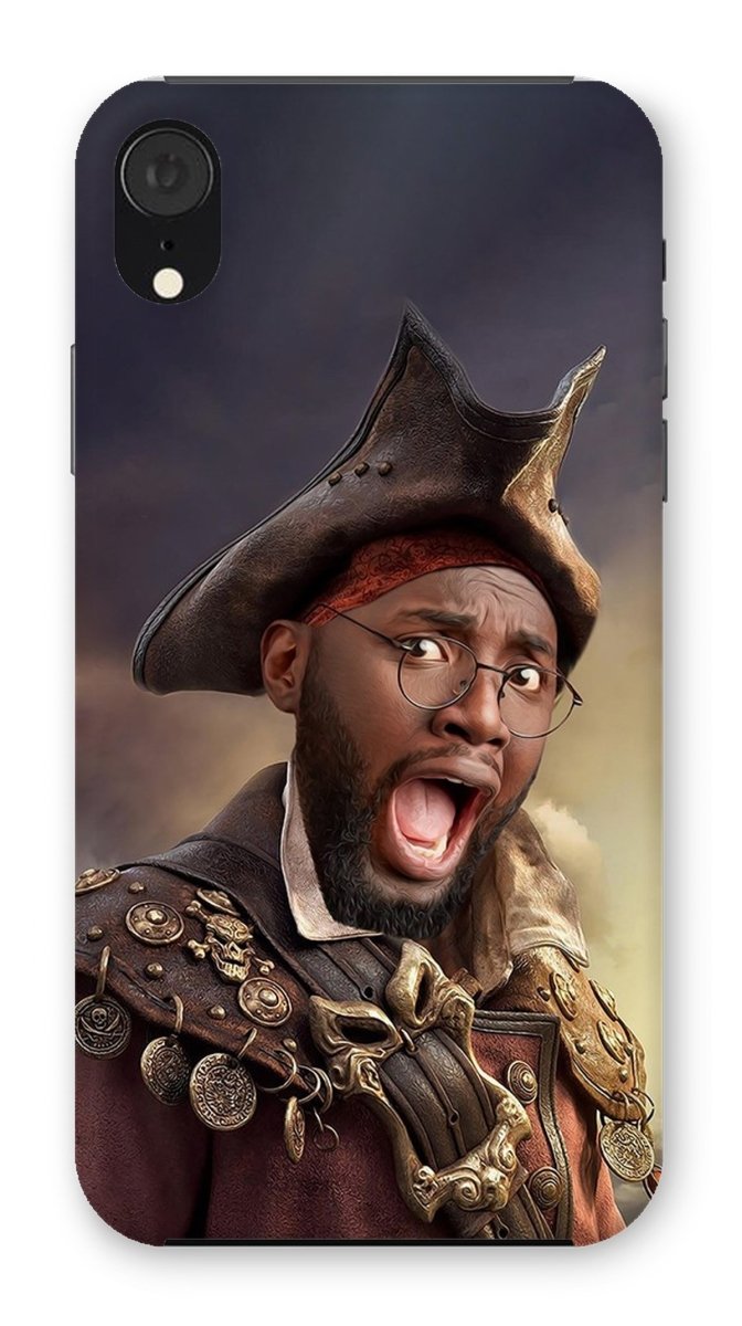 The Pirate: Custom Hooman Phone Case - Paw & Glory - Dog Portraits - Pet Portraits