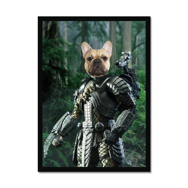 Sci-Fi Hunter Custom Pet Portrait | Custom Pet Portrait | Paw & Glory