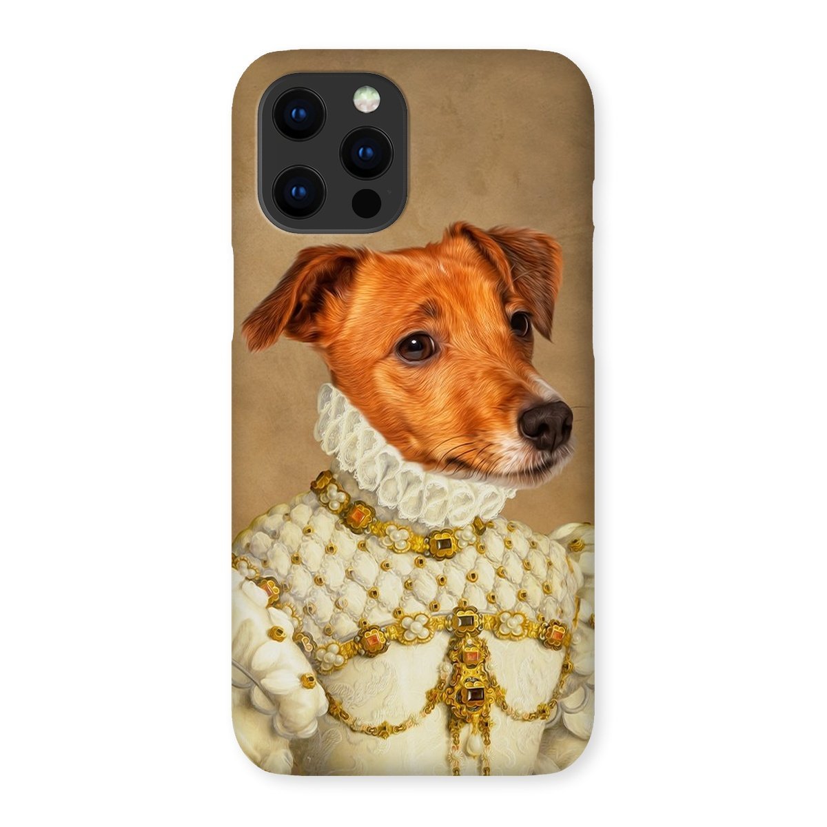 The Princess: Custom Pet Phone Case | royal pet portrait | Paw & Glory