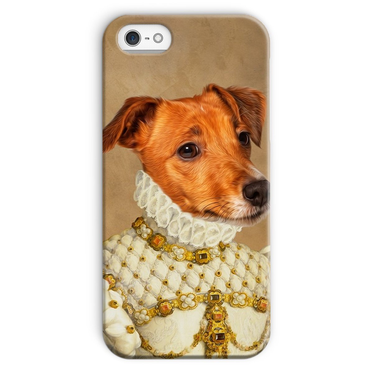 The Princess: Custom Pet Phone Case | royal pet portrait | Paw & Glory