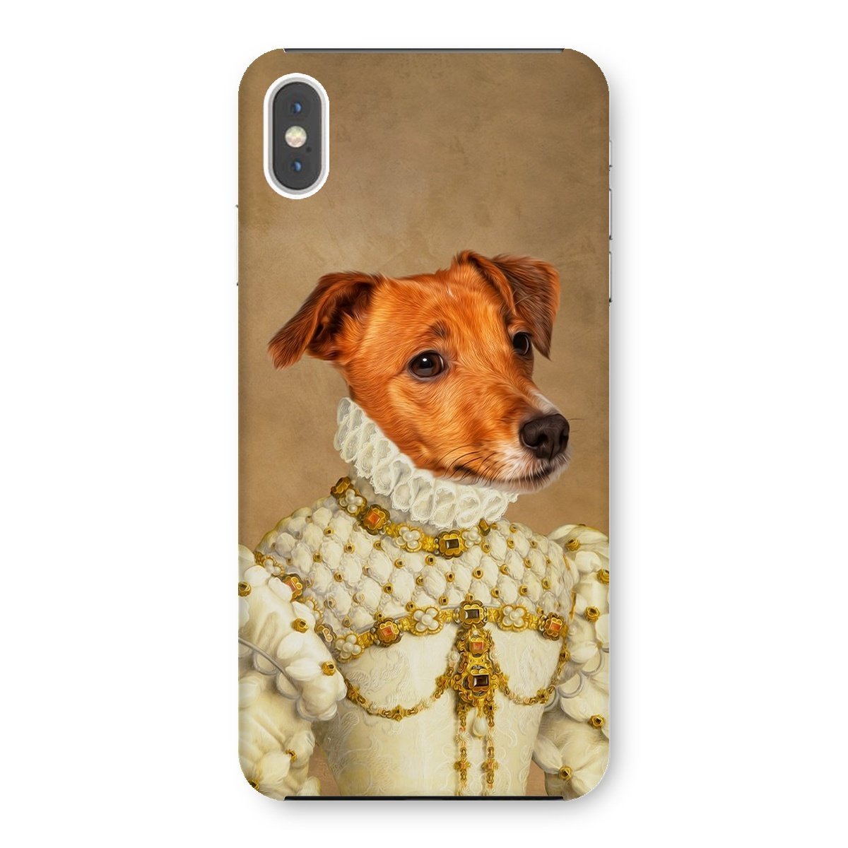 The Princess: Custom Pet Phone Case | royal pet portrait | Paw & Glory