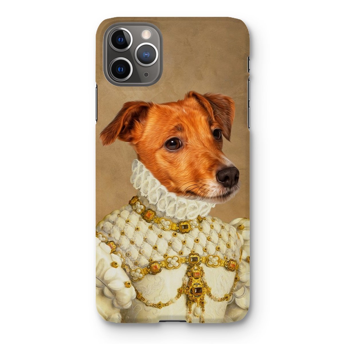 The Princess: Custom Pet Phone Case | royal pet portrait | Paw & Glory