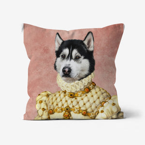 The Princess: Custom Pet Pillow - Paw & Glory - Dog Portraits - Pet Portraits