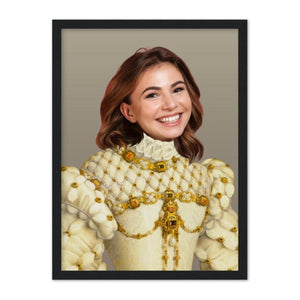 The Princess Female: Custom Hooman Portrait - Paw & Glory - Dog Portraits - Pet Portraits