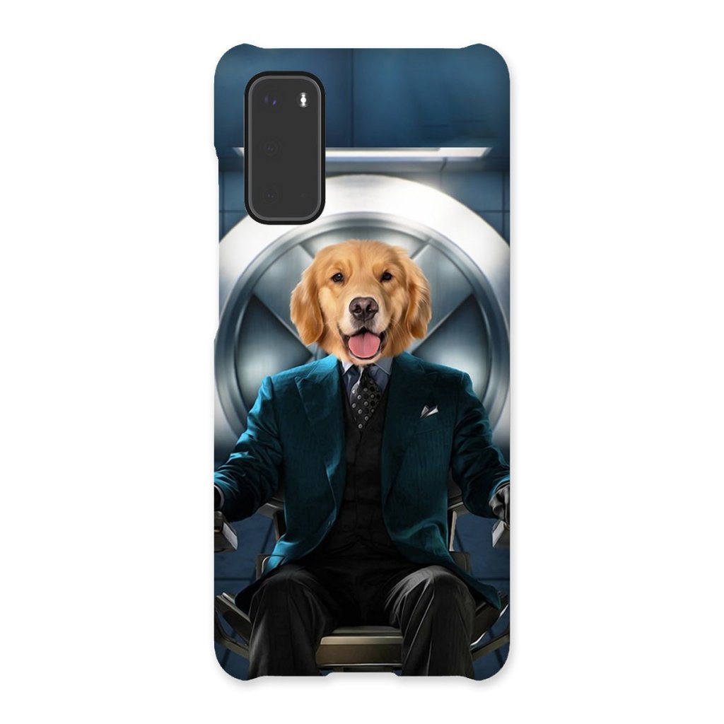 The Professor (X - Men Inspired): Custom Pet Phone Case - Paw & Glory - Dog Portraits - Pet Portraits