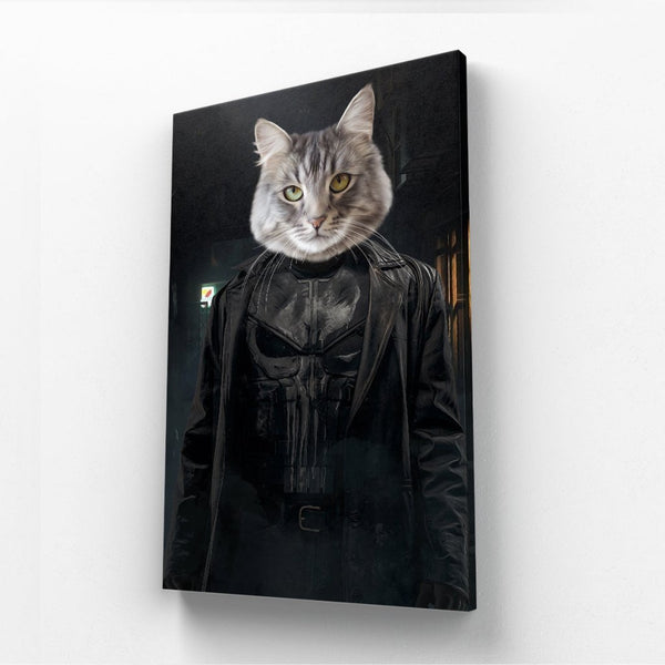 Dark Vigilante Custom Pet Canvas | Custom Pet Canvas | Paw & Glory