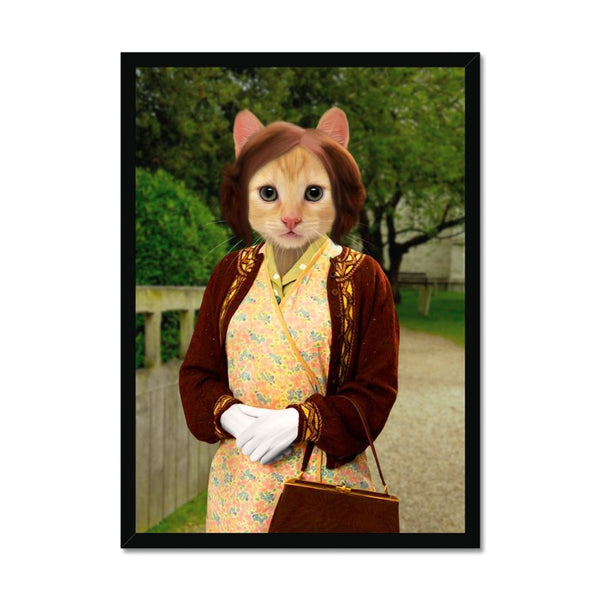 Market Trader Lady Custom Pet Portrait | Paw & Glory