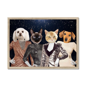 The Real Housewives Of New York: Custom Pet Potrait - Paw & Glory - Dog Portraits - Pet Portraits