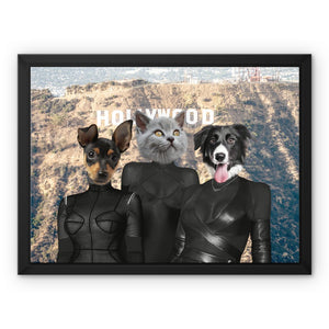 The Reality Sisters: Custom Pet Canvas - Paw & Glory - Dog Portraits - Pet Portraits