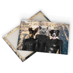 The Reality Sisters: Custom Pet Canvas - Paw & Glory - Dog Portraits - Pet Portraits