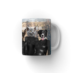 The Reality Sisters: Custom Pet Coffee Mug - Paw & Glory - Dog Portraits - Pet Portraits