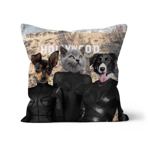Reality Sisters Custom Pet Pillow | Funny Pet Portrait | Paw & Glory