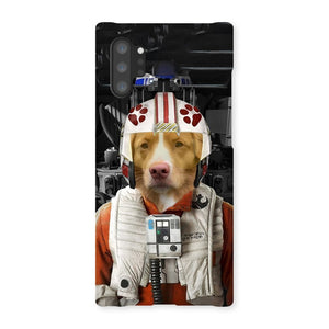 The Rebel Pilot (Star Wars Inspired): Custom Pet Phone Case - Paw & Glory - Dog Portraits - Pet Portraits