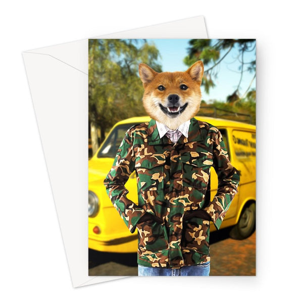 Market Trader Brother Custom Pet Greeting Card | Personalised Pet Gift | Paw & Glory