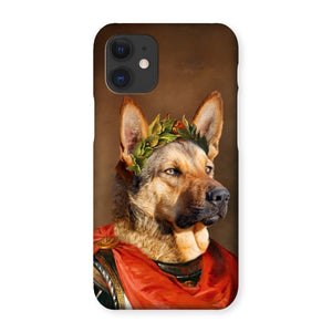 The Roman Emperor: Custom Pet Phone Case - Paw & Glory - Dog Portraits - Pet Portraits