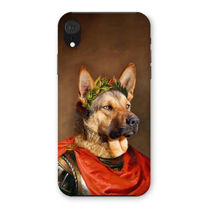 The Roman Emperor: Custom Pet Phone Case - Paw & Glory - Dog Portraits - Pet Portraits