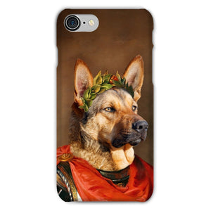 The Roman Emperor: Custom Pet Phone Case - Paw & Glory - Dog Portraits - Pet Portraits