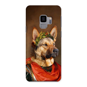 The Roman Emperor: Custom Pet Phone Case - Paw & Glory - Dog Portraits - Pet Portraits