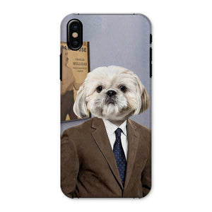 The Ron (Parks and Recreation Inspired): Custom Pet Phone Case - Paw & Glory - Dog Portraits - Pet Portraits