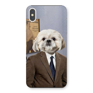 The Ron (Parks and Recreation Inspired): Custom Pet Phone Case - Paw & Glory - Dog Portraits - Pet Portraits