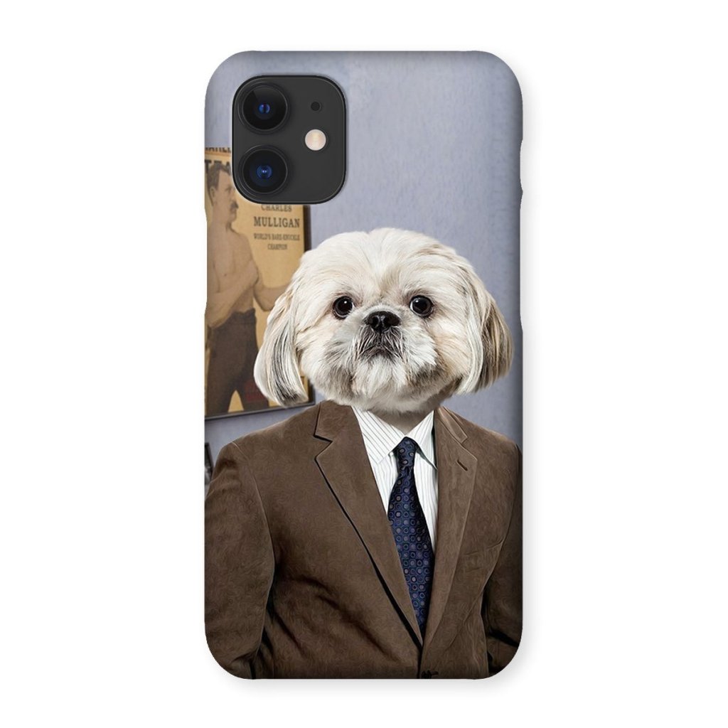 The Ron (Parks and Recreation Inspired): Custom Pet Phone Case - Paw & Glory - Dog Portraits - Pet Portraits