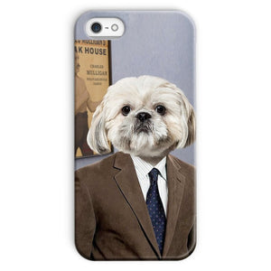 The Ron (Parks and Recreation Inspired): Custom Pet Phone Case - Paw & Glory - Dog Portraits - Pet Portraits