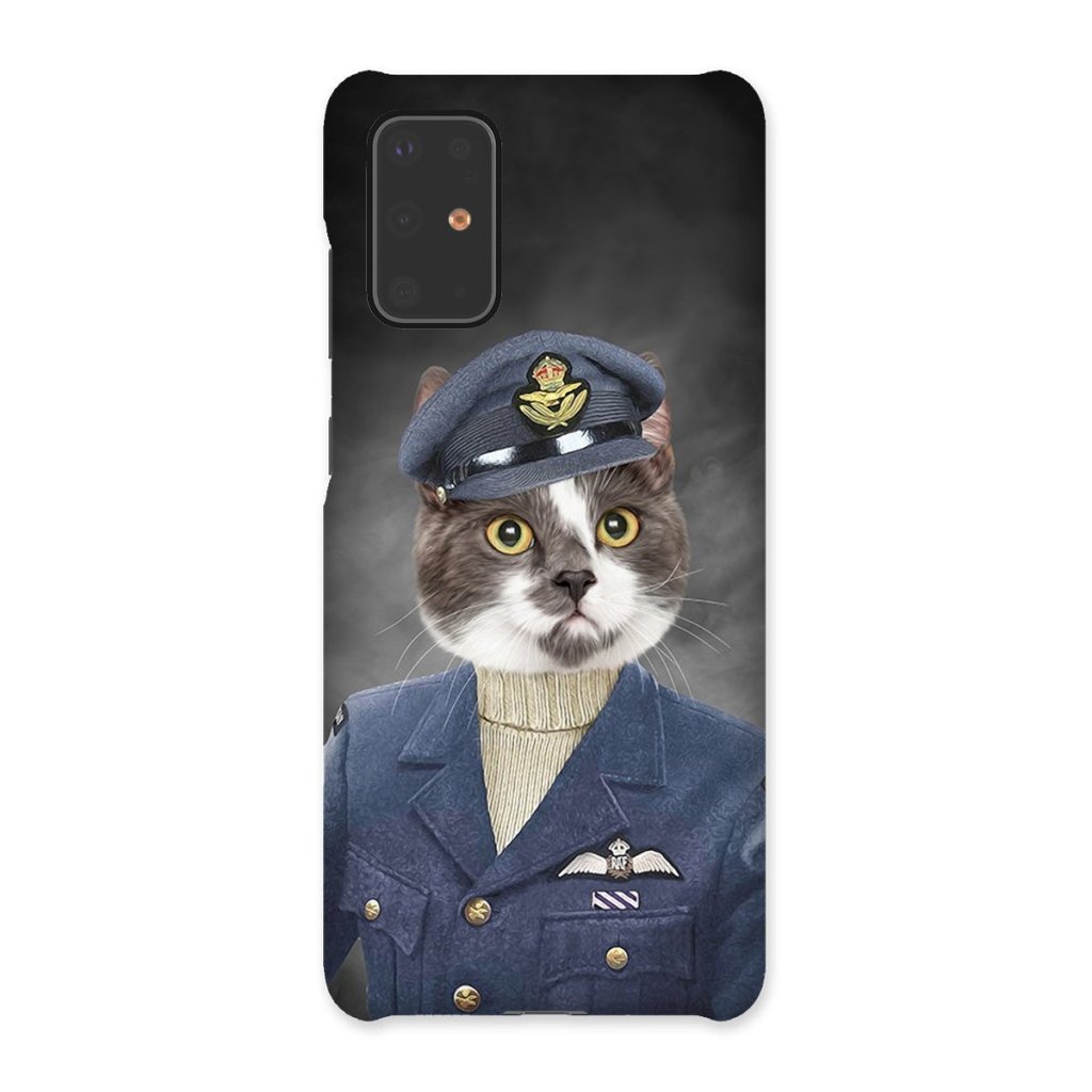 The Royal Airforce Pilot: Custom Pet Phone Case - Paw & Glory - Dog Portraits - Pet Portraits