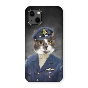 The Royal Airforce Pilot: Custom Pet Phone Case - Paw & Glory - Dog Portraits - Pet Portraits