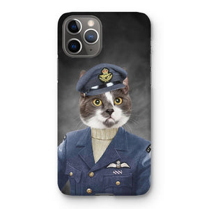 The Royal Airforce Pilot: Custom Pet Phone Case - Paw & Glory - Dog Portraits - Pet Portraits