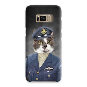 The Royal Airforce Pilot: Custom Pet Phone Case - Paw & Glory - Dog Portraits - Pet Portraits