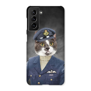 The Royal Airforce Pilot: Custom Pet Phone Case - Paw & Glory - Dog Portraits - Pet Portraits