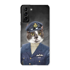 The Royal Airforce Pilot: Custom Pet Phone Case - Paw & Glory - Dog Portraits - Pet Portraits