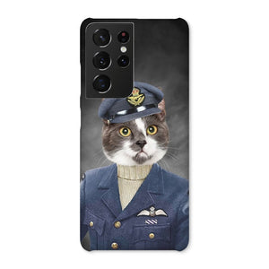 The Royal Airforce Pilot: Custom Pet Phone Case - Paw & Glory - Dog Portraits - Pet Portraits