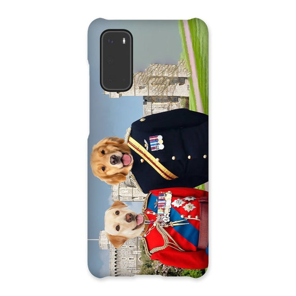 The Royal Dukes: Custom Pet Phone Case | royal pet portrait | Paw & Glory