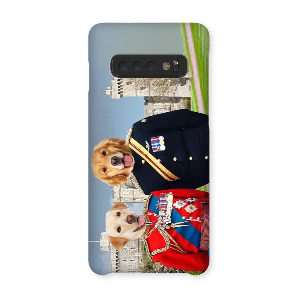 The Royal Dukes: Custom Pet Phone Case - Paw & Glory - Dog Portraits - Pet Portraits