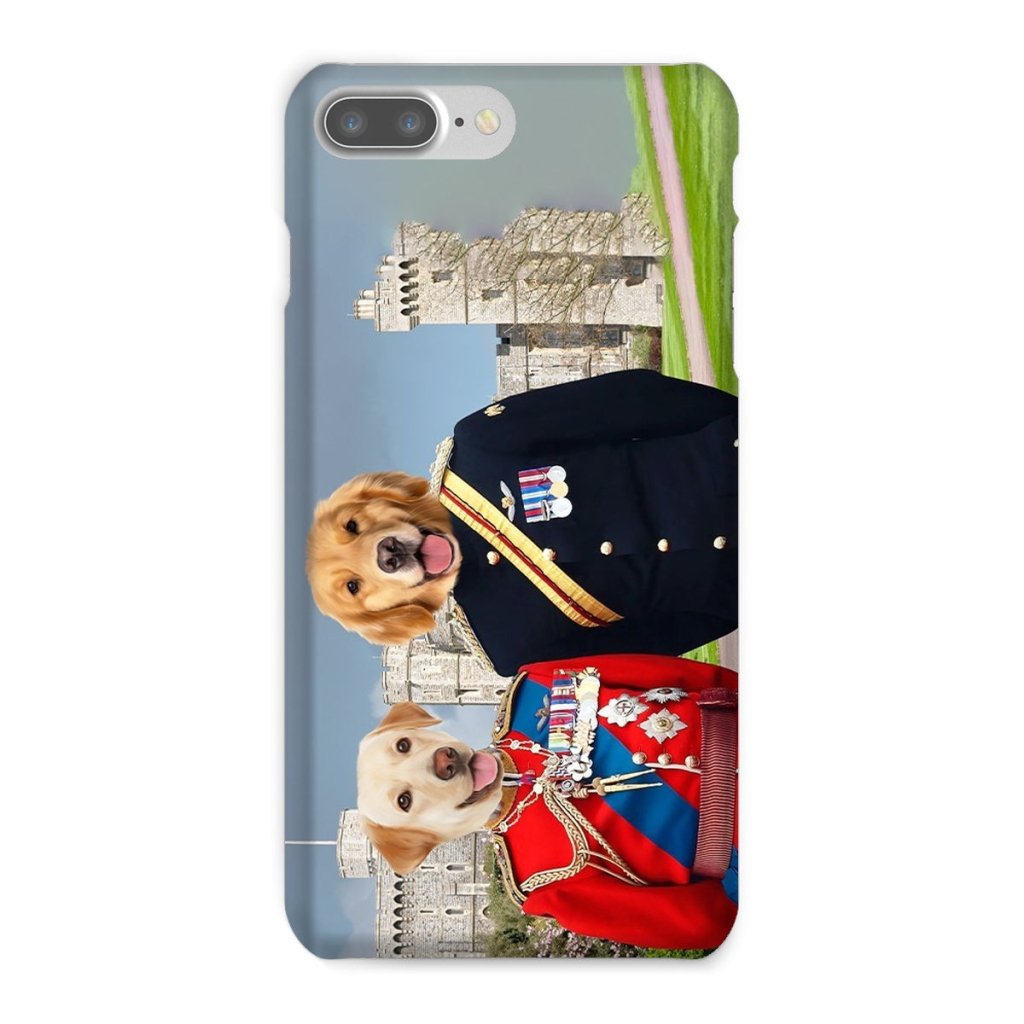 The Royal Dukes: Custom Pet Phone Case - Paw & Glory - Dog Portraits - Pet Portraits