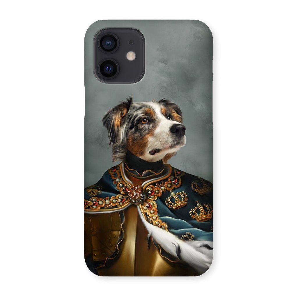 The Royal Knight: Custom Pet Phone Case | royal pet portrait | Paw & Glory