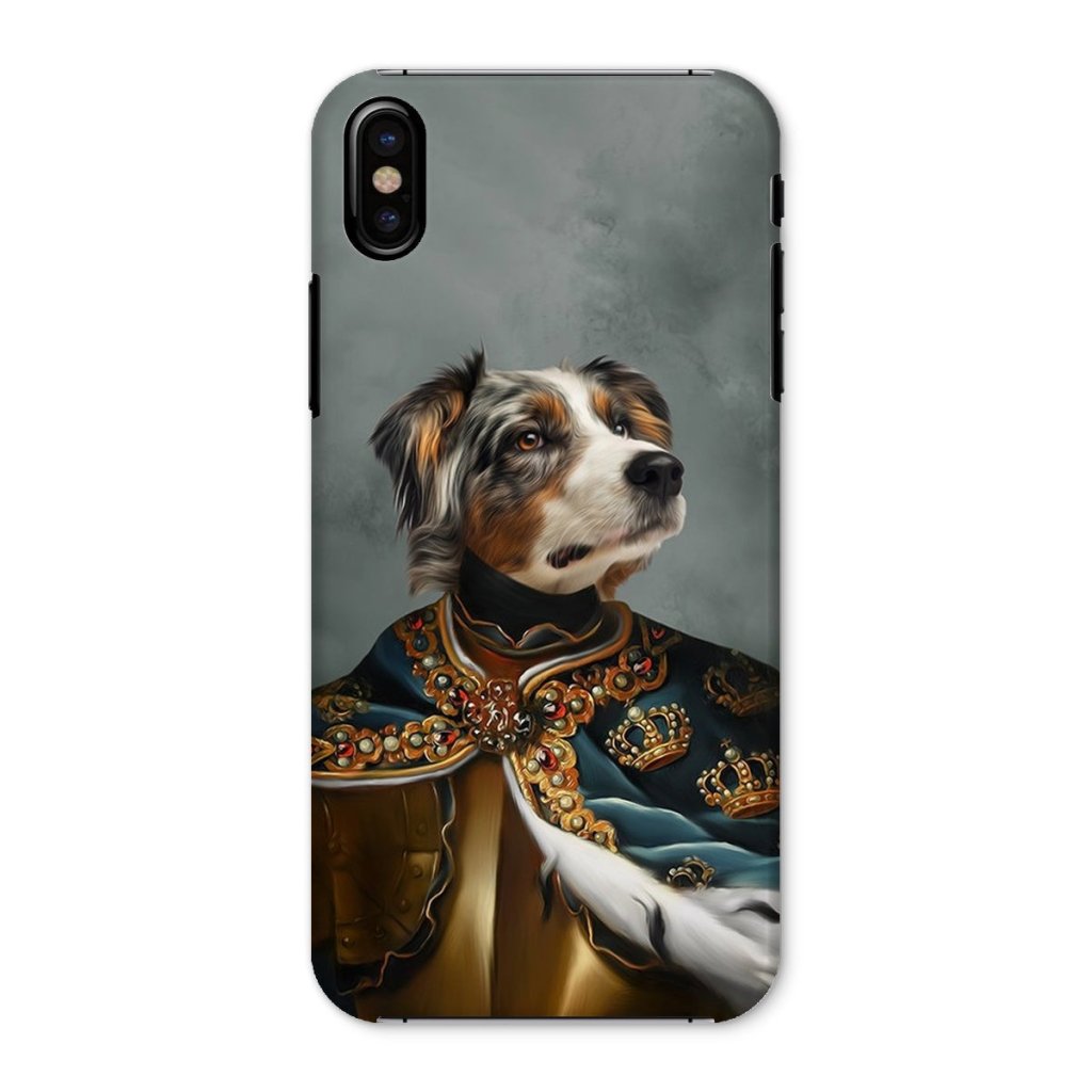 The Royal Knight: Custom Pet Phone Case | royal pet portrait | Paw & Glory